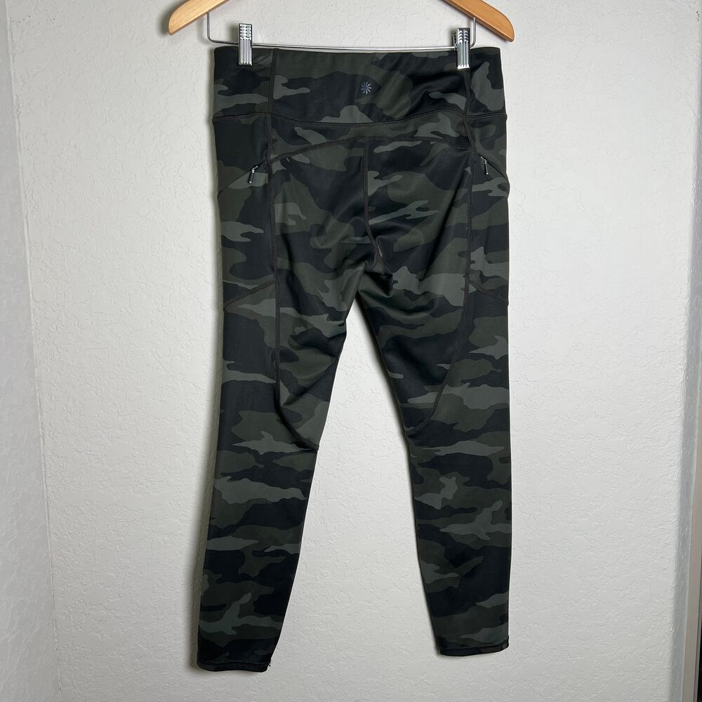 Athleta‎ Women's Camouflage  Leggings with Zip Pockets Size M - Picture 7 of 9
